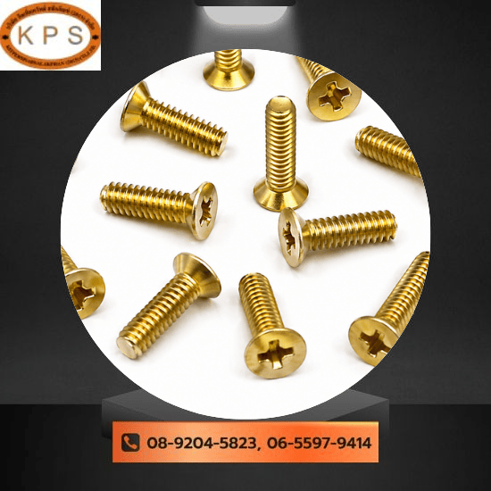 น็อตทองเหลือง (brass nut)