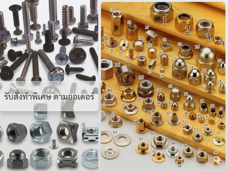 รับผลิตหัวน็อต